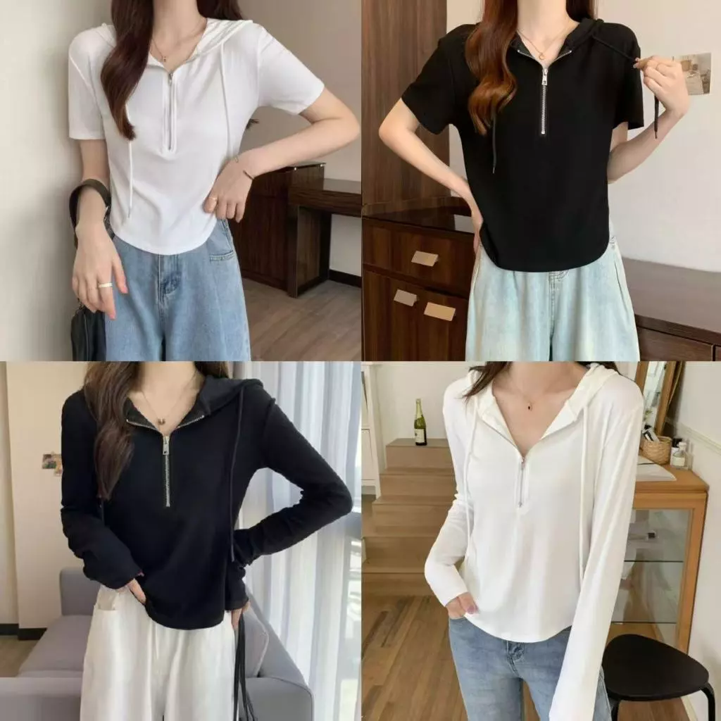 UM Shop เสื้อคลุมบางมแฟชั่นเกาหลี แบบบาง มีฮู้ดเบาบาง สวมใส่สบาย ผู้หญิง น่ารัก จัดส่งในกรุงเทพฯ 1-2 วันทำการ sport