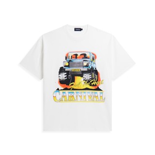 CARNIVAL CNVFW25T004WH FEEL THE HEAT OVS T-SHIRT WHITE