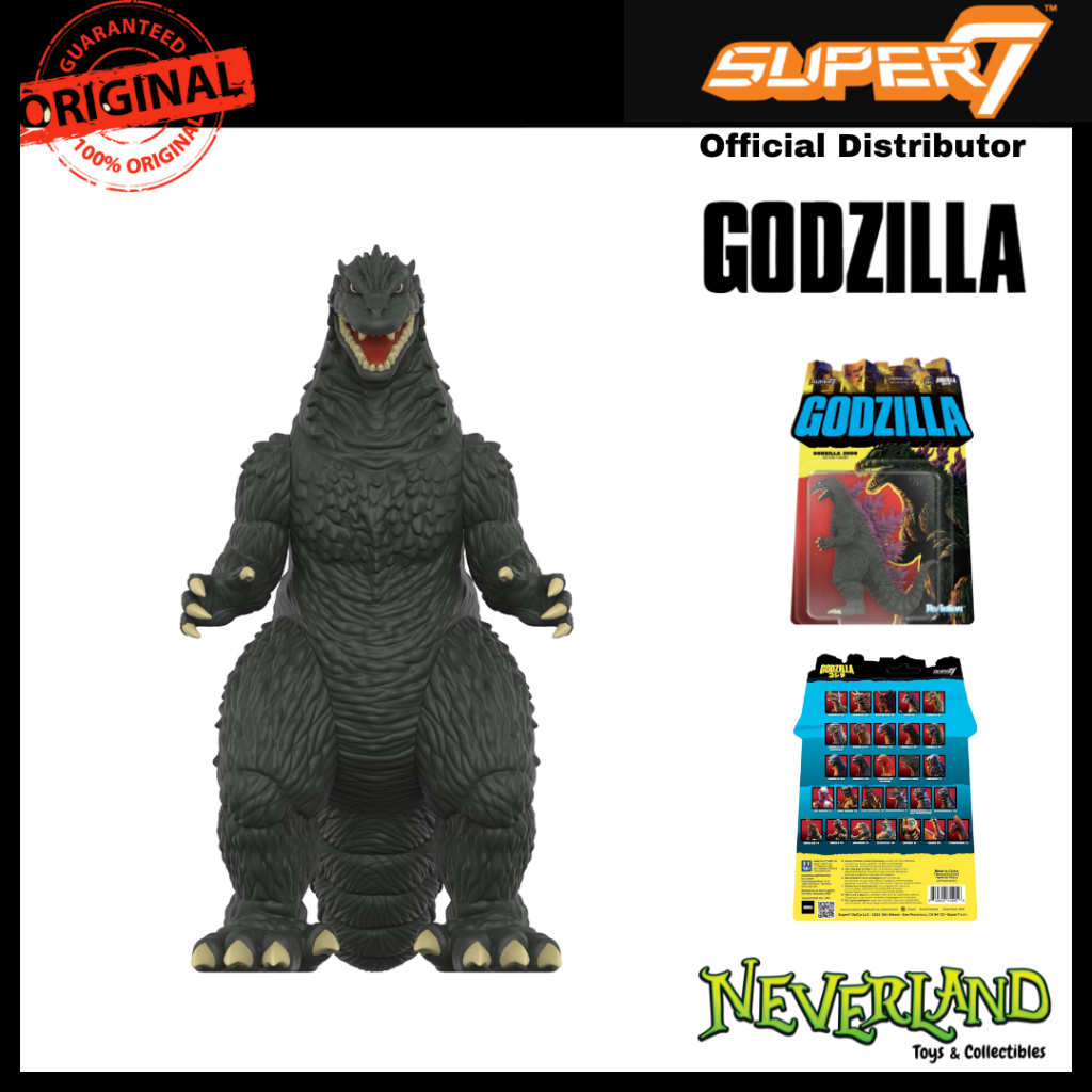 Super7 Godzilla 2000 Wave 9 Toho ReAction Figure