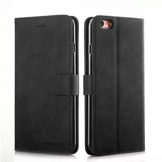เคสแบบพับได้สำหรับ iPhone 5 5s 6 6s 7 8 Plus / SE 6Plus 6Splus 7Plus 8Plus เคสกระเป๋าหนัง ใส่บัตร แม่เหล็กล็อค แถมสาย