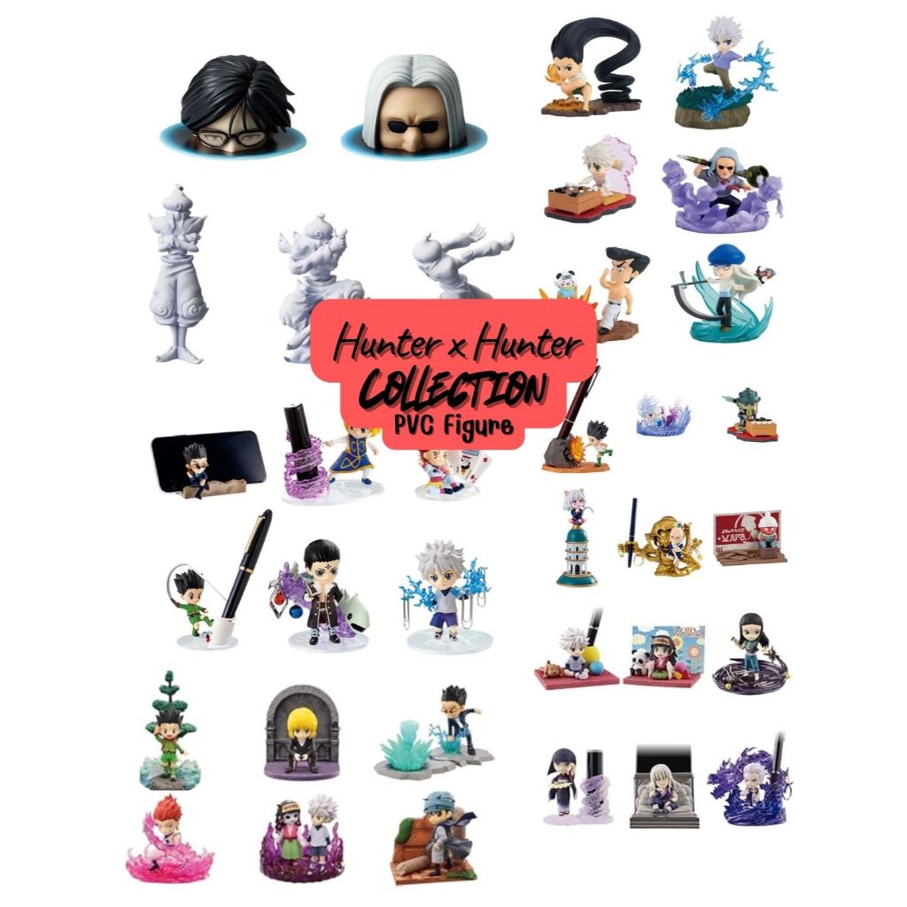 Hunter x Hunter - PVC Figure - Collection - Re-Ment - DesQ Desktop Hunter -  Bandai -