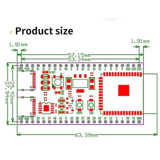 CB302 บอร์ด ESP32-S3 N16R8 แบบบัดกรีขา มีช่องเสียบเสาอากาศ ESP32-S3-DevKitC-1 WROOM-1-N16R8 ESP-32-S3 Soldering