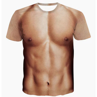 ▫พร้อมส่ง! เสื้อยืดแขนสั้นลําลอง พิมพ์ลายกราฟฟิค 3 มิติ สําหรับผู้ชาย