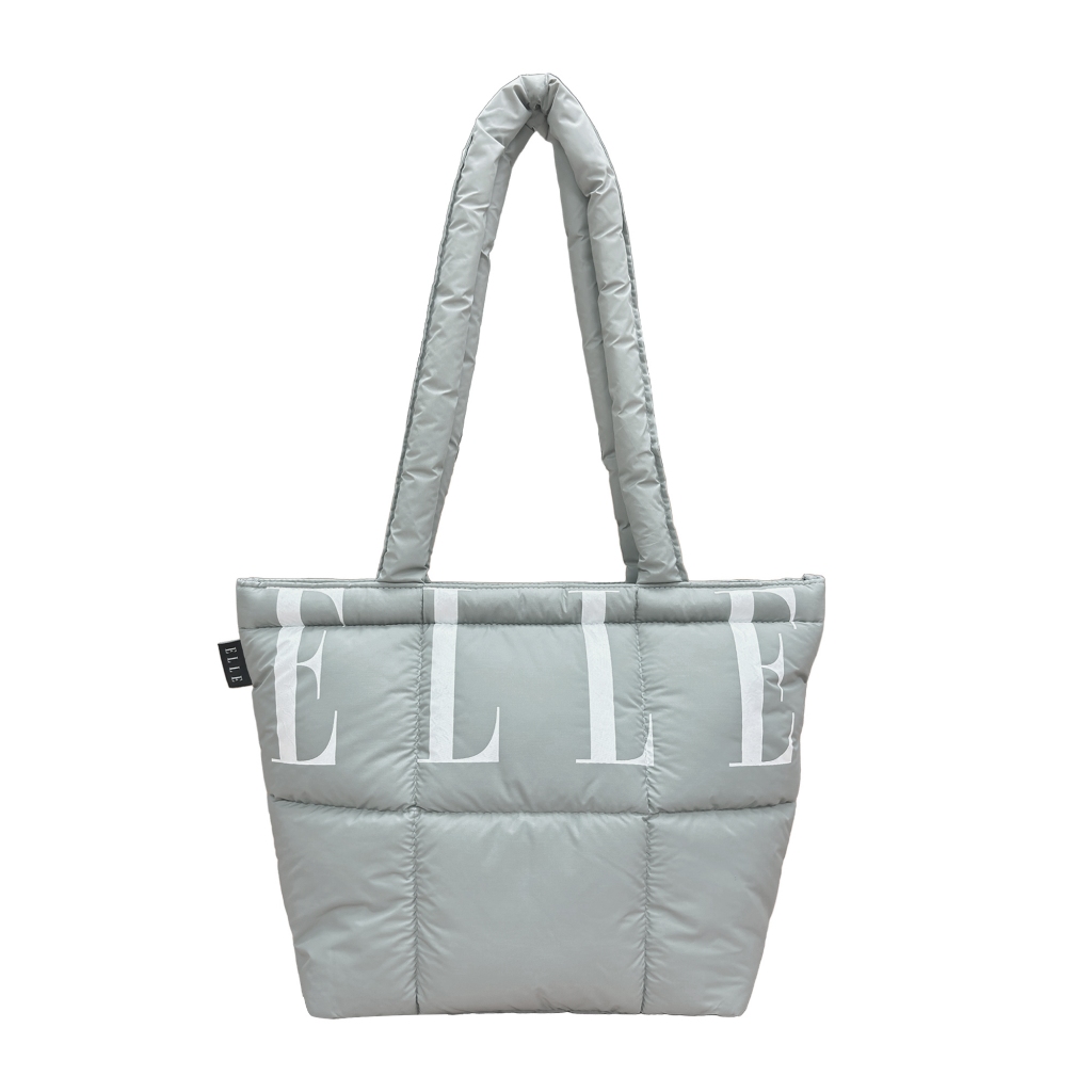 ELLE กระเป๋าผ้า Puffy Bag Marshmallow Collection  ใบกลาง  รุุ่น H8H011