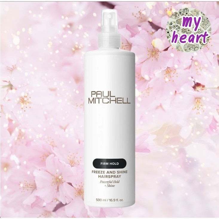 Paul Mitchell Firm Style Freeze And Shine Super Spray 250/500 ml สเปรย์น้ำสูตรแข็งพิเศษ