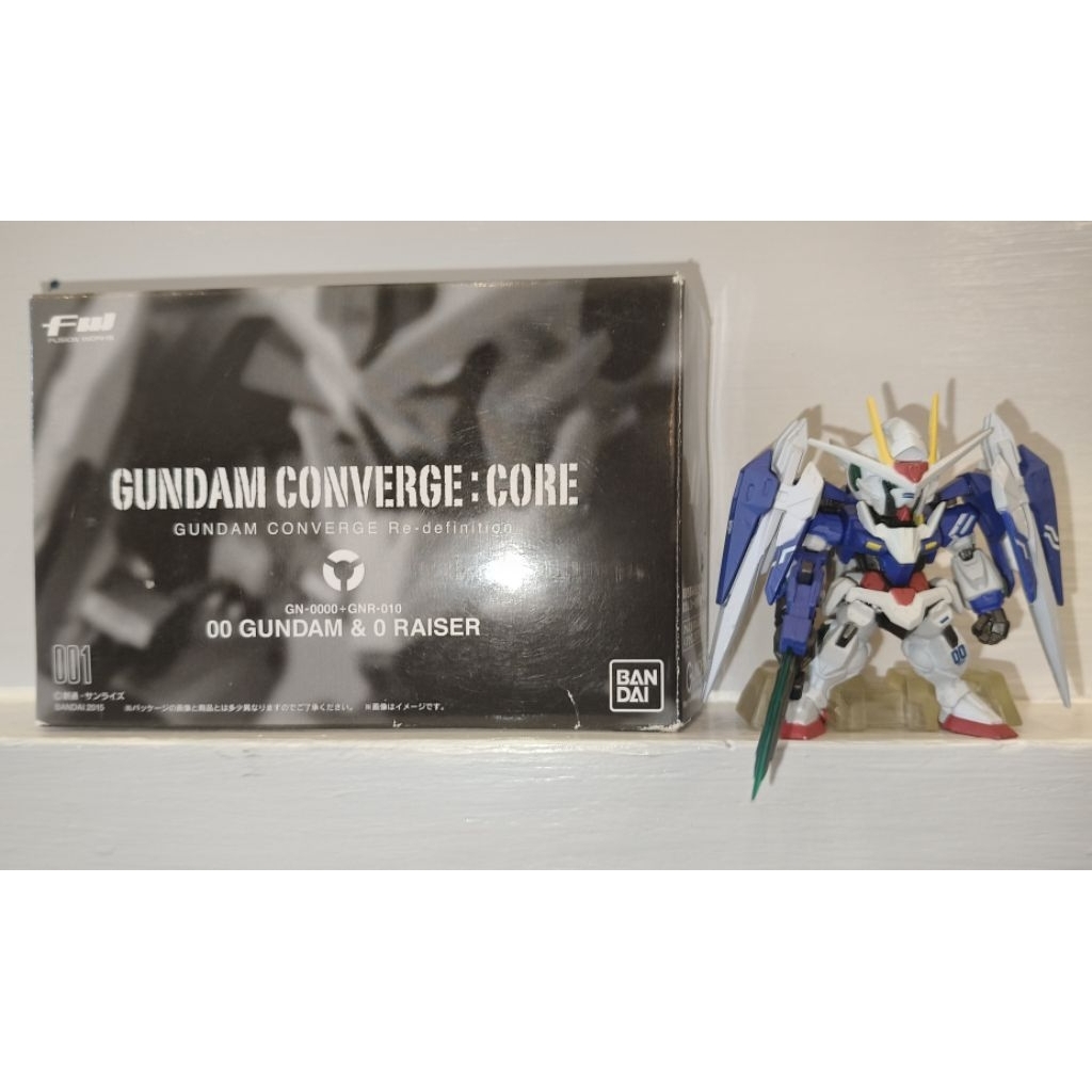 (มือ2)FW GUNDAM CONVERGE CORE 001 (GUNDAM OO RAISER)