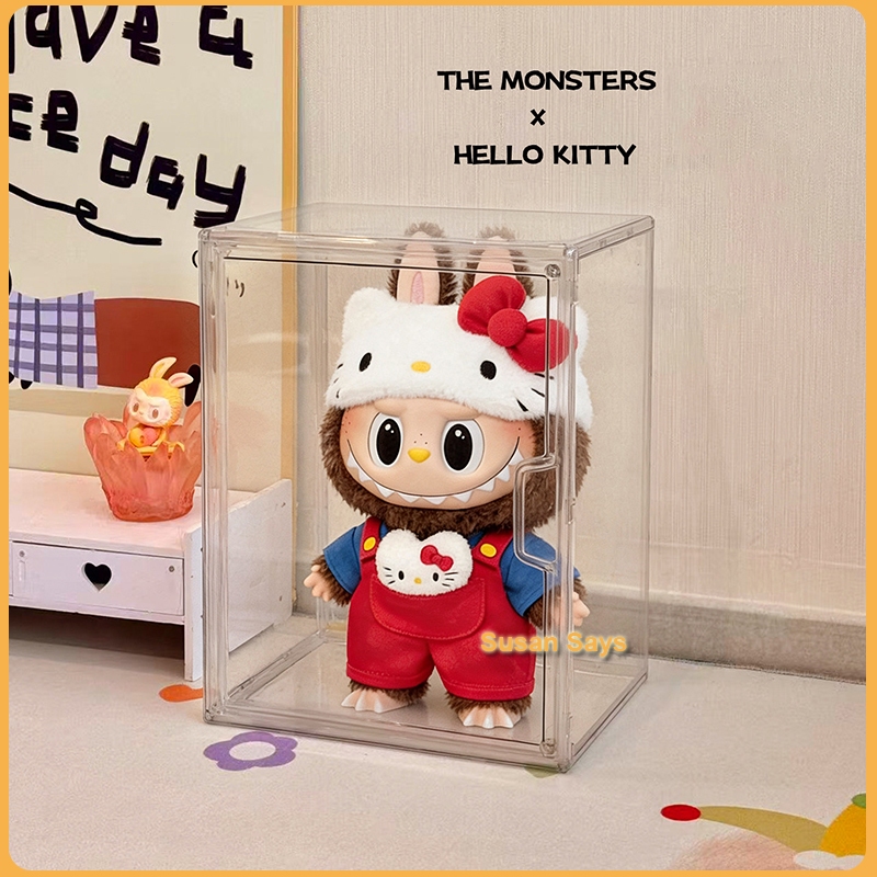 กล่องอะคริลิค กล่อง MONSTERS × HELLO KITTY 400% กล่องครอบโมเดล