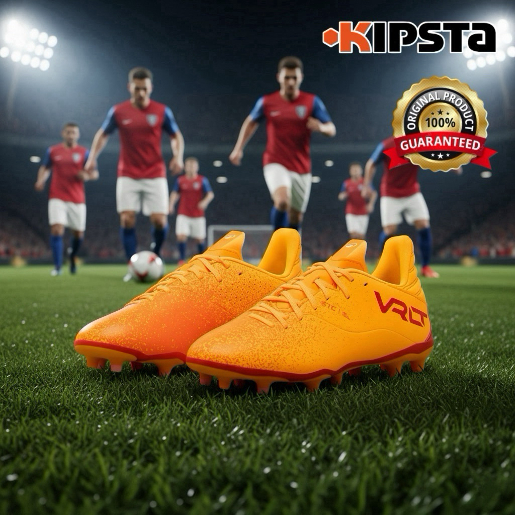 รองเท้าฟุตบอลสำหรับผู้ใหญ่พื้นรองเท้า FG “มีไซส์ 39-46” รุ่น Viralto I (ลาย Sunset) KIPSTA