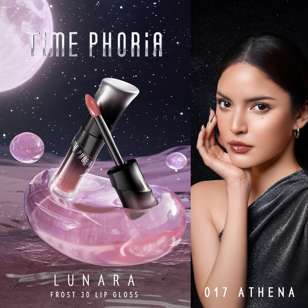 【Jeff & Prim's Pick】Time Phoria Lunara Frost 3D Lip Gloss ลิป