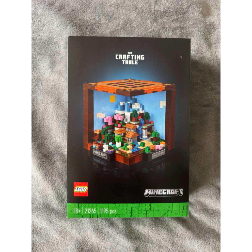 LEGO Minecraft 21265 The Crafting Table ของแท้ 100% มือหนึ่งกล่องสวยพร้อมส่ง