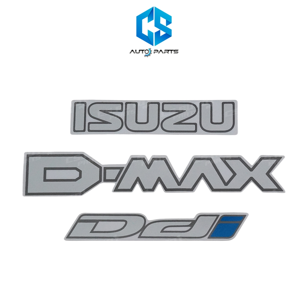 สติ๊กเกอร์ ISUZU D-MAX Ddi – ISUZU ALL NEW ปี16-19 (ติดฝาท้ายกระบะ) ราคา ถูกที่สุด โปรบีเคเค