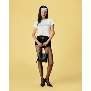 maison KEEPS | The Classic Script Logo Tee | เสื้อยืดทรง Slim Fit