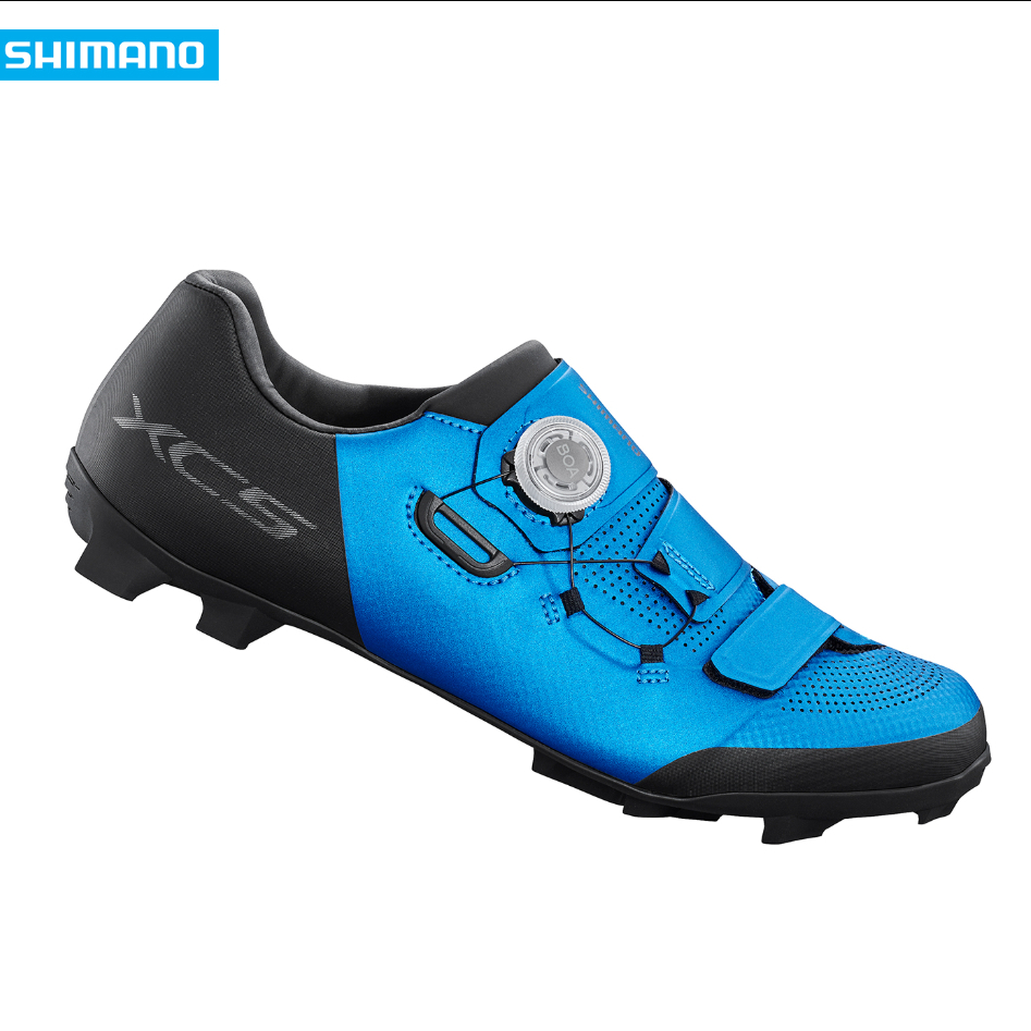 รองเท้า SHIMANO SH-XC502 SIZE 39 หน้ากว้าง Wide type เหมาะสำหรับ MTB,CROSS COUNTRY และ TRAIL / สีBlu