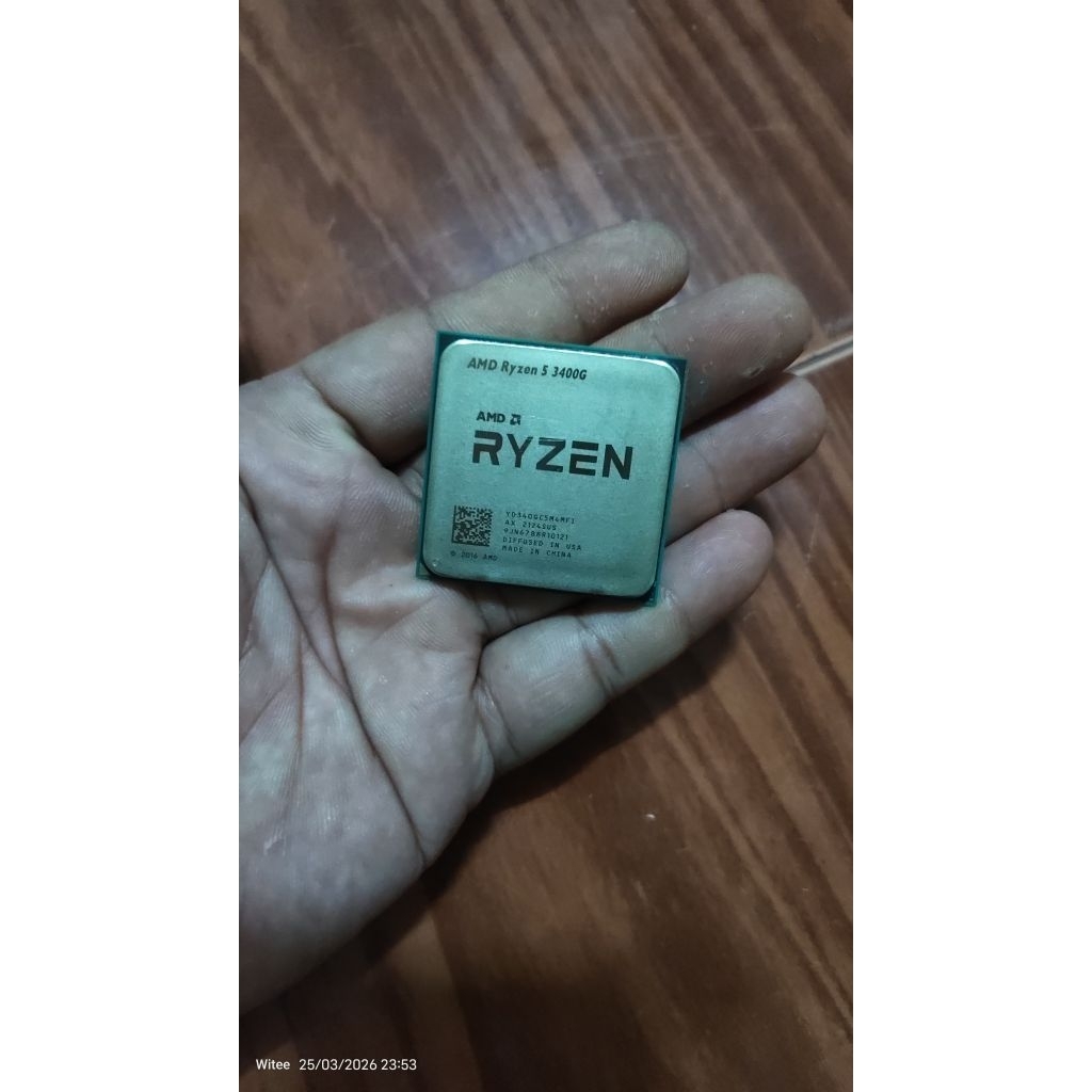 CPU R5 3400g  ใช้งานปกติ