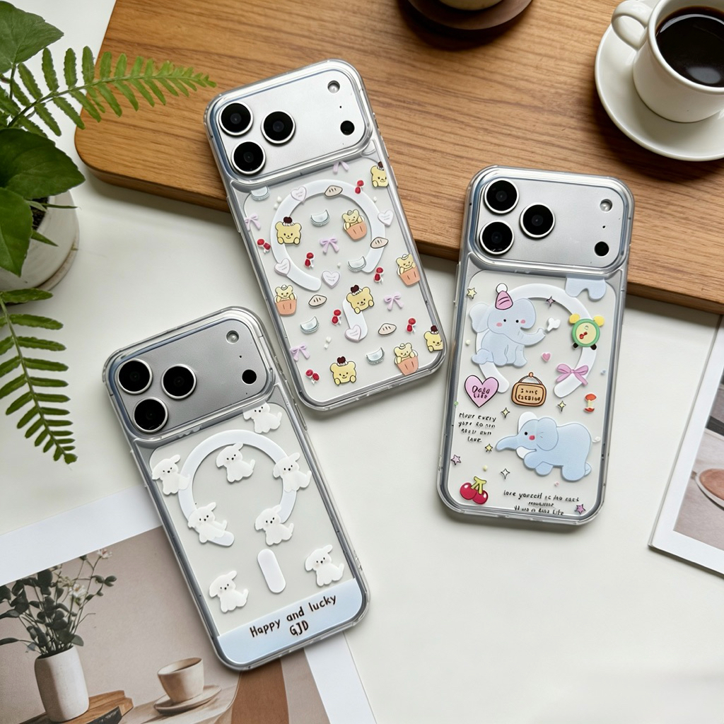 เคสใส พิมพ์ลาย สำหรับรุ่น iPhone 17 16 15 14 13 12 11 pro รูปที่ 6