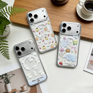 เคสใส พิมพ์ลาย สำหรับรุ่น iPhone 17 16 15 14 13 12 11 pro Max