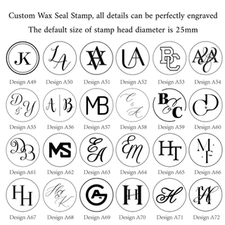(สั่งทำ) ตราประทับขี้ผึ้ง ฟรีด้าม ตราปั้มทองเหลือง ตราประทับคลั่ง wax seal stamp ตราปั้มจดหมาย ออกแบบได้ (ไทย)