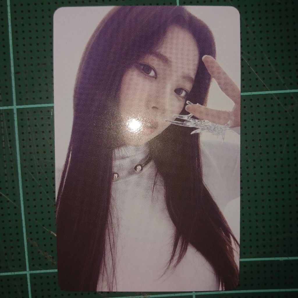 aespa photocard การ์ด คาริน่า tranding card synx aexis line black ver.