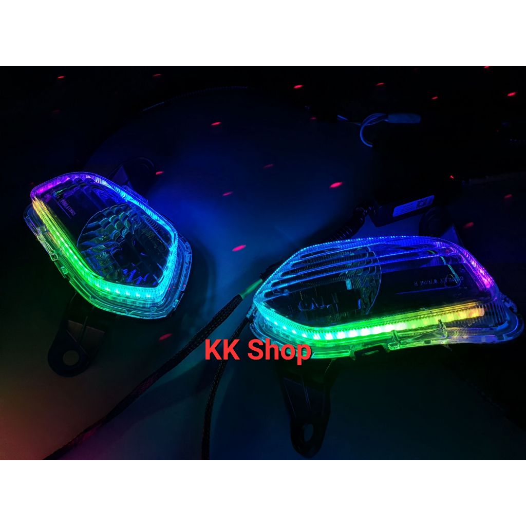 ไฟหรี่ เลี้ยวหน้า RGB  Honda Giorno