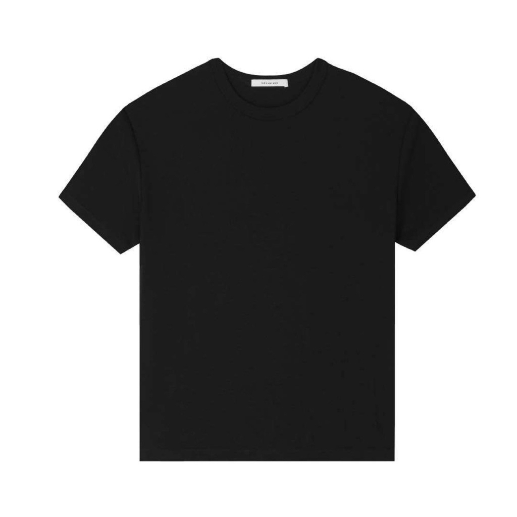 BOB'S YOUR UNCLE / BOBBY CROP T-SHIRT IN BLACK / เสื้อยืดครอป สีดำ