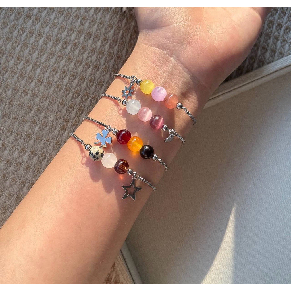 สร้อยข้อมือ รุ่น : 4season (ใส่อาบน้ำได้)🚚มีส่งด่วน