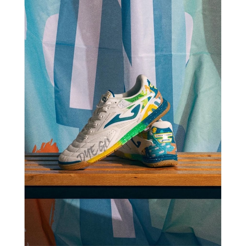 สินค้าลิขสิทธ์[ของแท้100%]รองเท้าฟุตซอลโจม่า JOMA CANCHA DYEGO ZUFFO DZ-7 CANCHA2582