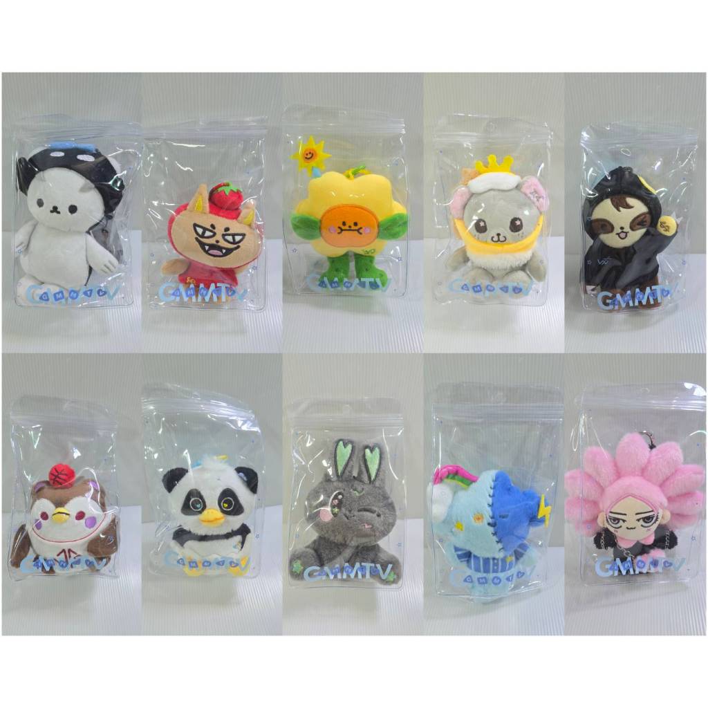 <พร้อมส่ง> DOLL KEYCHAIN (ORIGINAL VERSION) #Polcasan #Tomafox #Jaidee #Look Khunnoo #Guinzly #Lunar