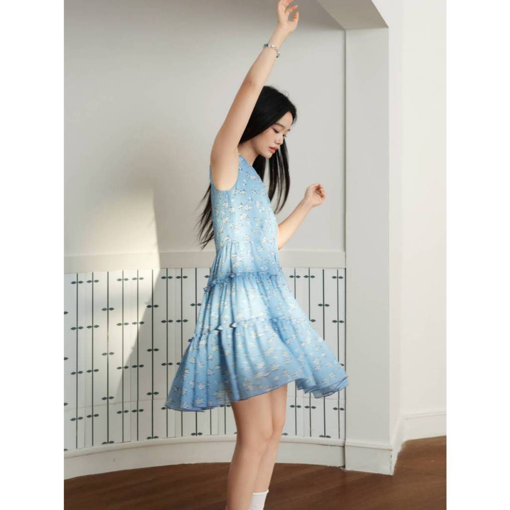 [Preorder] KUOSE : Floral Mini Dress