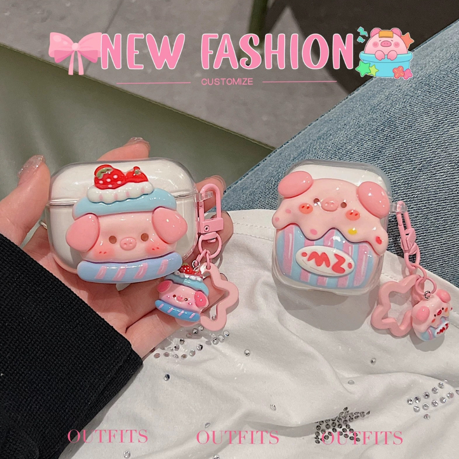 เคสหูฟัง มาใหม่ สำหรับ Airpods1/2/gen2  Airpods 3/gen3 Airpods 4/gen4 Airpods pro/Airpods pro 2/pro3