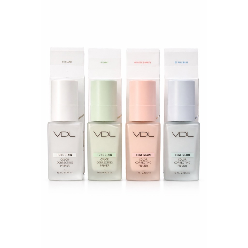 [พร้อมส่ง] แบ่งขายไพรเมอร์ VDL Tone Stain Color Correcting Primer 4 สี