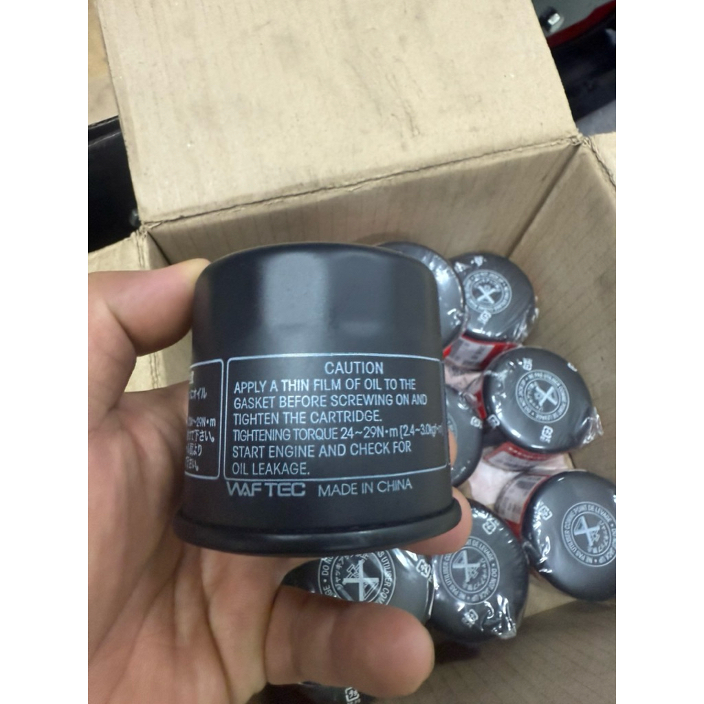 กรองน้ำมันเครื่อง ฮอนด้าบิ๊กไบค์ 15410-MFJ-D02 ของแท้ตรงรุ่นเบิกศูนย์