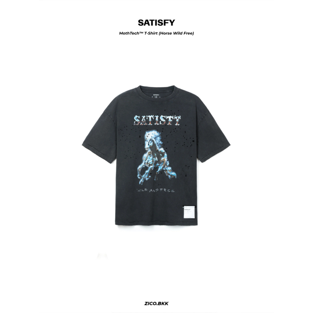 Satisfy MothTech™ T‑Shirt (Horse Wild Free)