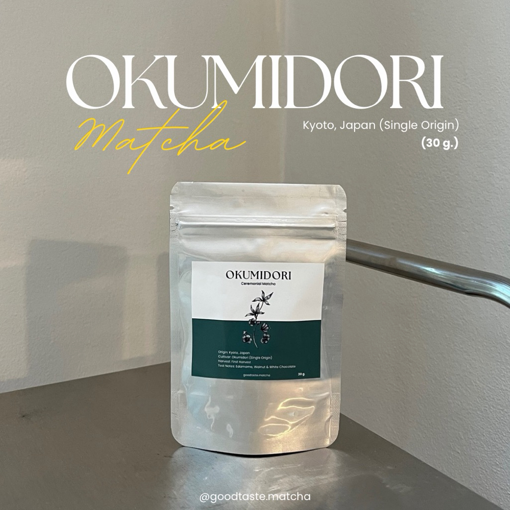 Okumidori Matcha Powder by Good Taste Matcha