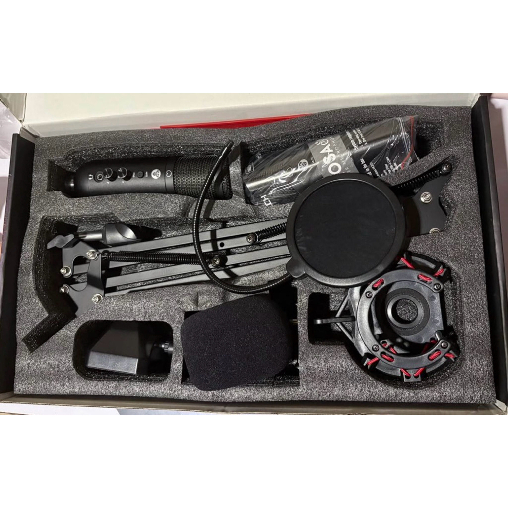 ไมค์ตั้งโต๊ะ FANTECH MCX01 ไมค์คอมพิวเตอร์ ไมโครโฟนตั้งโต๊ะ ไมค์ร้องเพลง