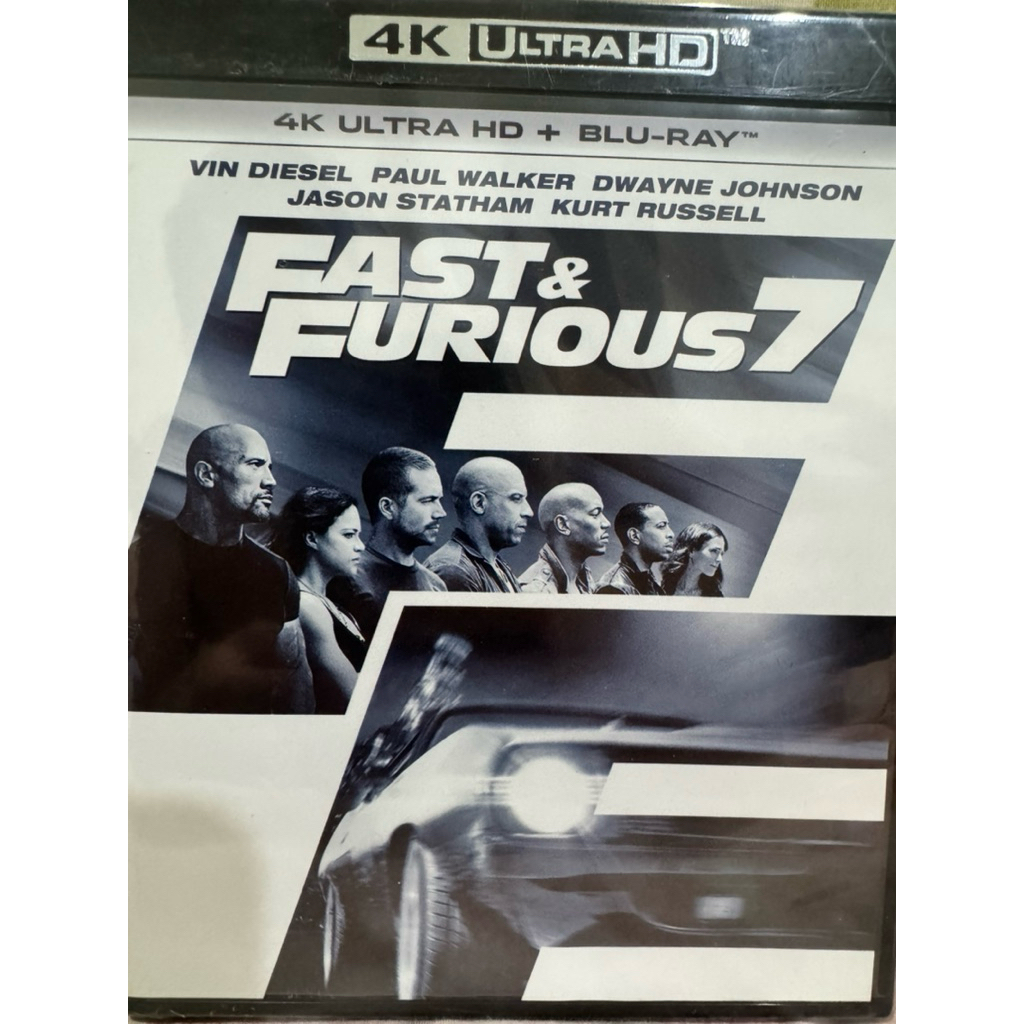 Fast and furious 7 4k + bluray มือ1 ซับเสียงไทย