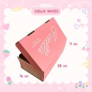 🔥กล่องรองเท้า IVY SHOES จำนวน 1 ใบ (ใส่รองเท้าได้ 1 คู่)