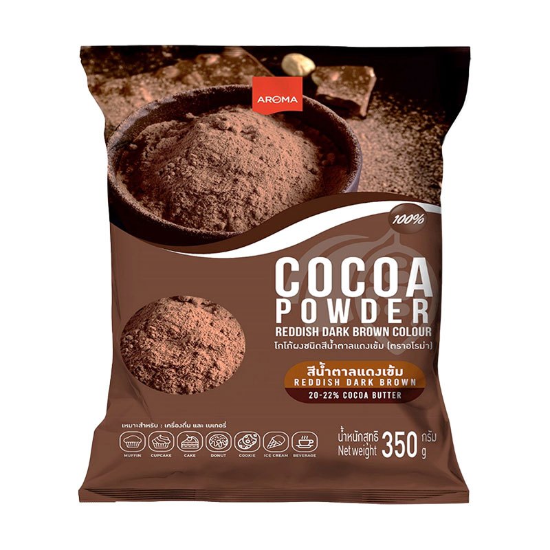SUPERMART Aroma Cocoa Powder Reddish Dark Brown Colour 350g #1109540