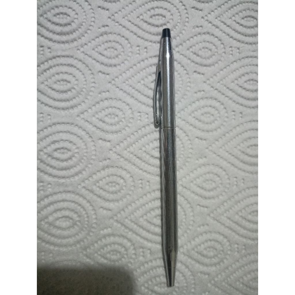ปากกา cross ด้ามเงินหัวดำ