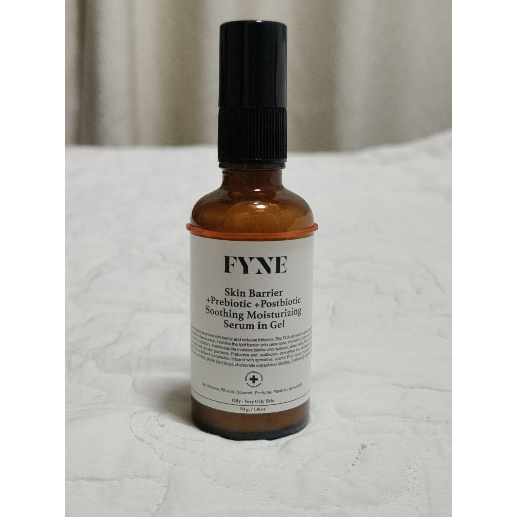 Fyne skin probiotic and postbiotics serum in gel