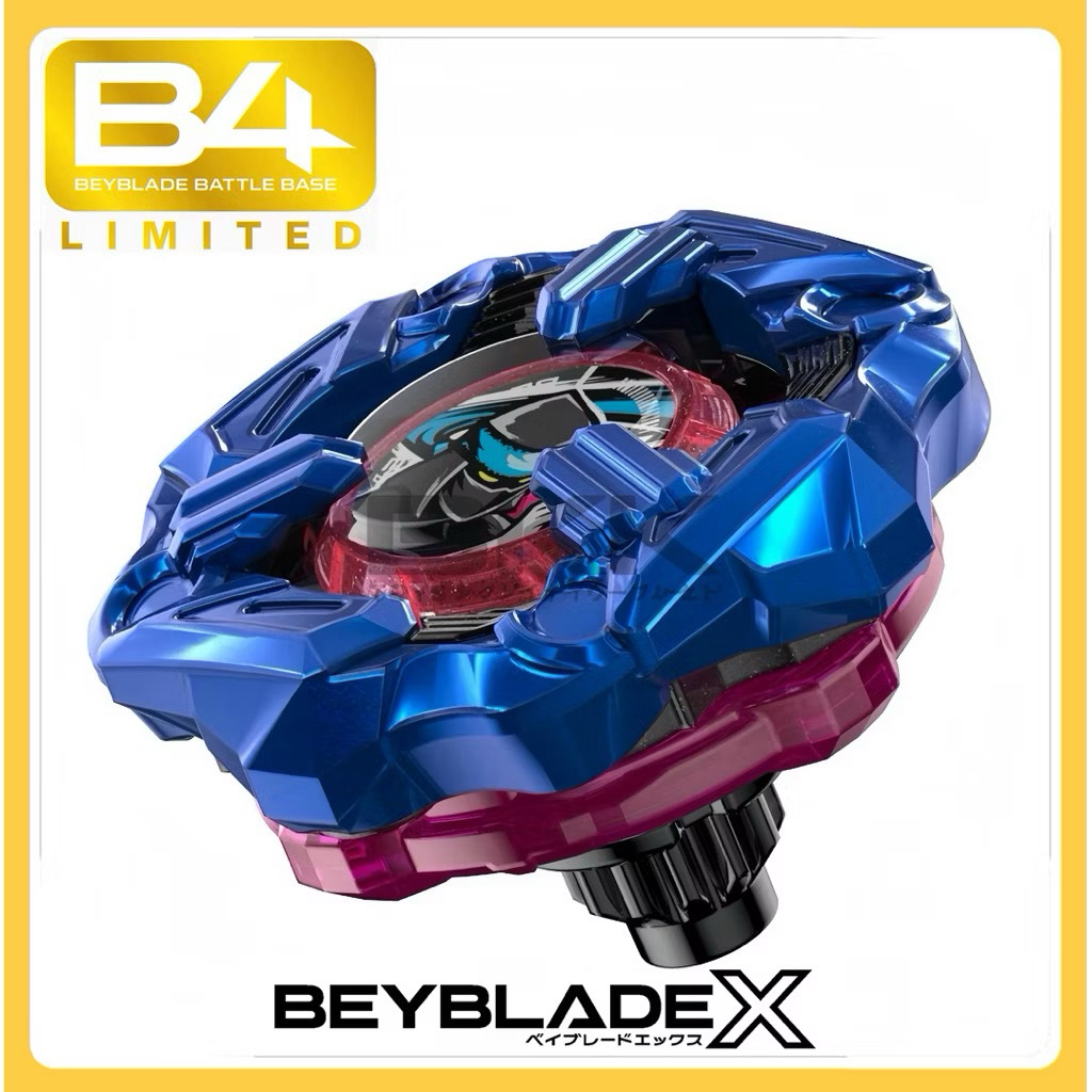 [ ของแท้ พร้อมส่ง ] TAKARA TOMY BEYBLADE X XONE - SWITCH BONUS: SHINOBI KNIFE 4-60 LF BLUE - DIRECT 