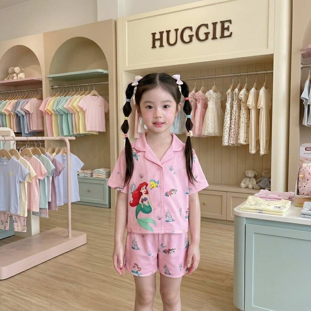 พร้อมส่ง ฬ58-ฬ60 7093 ขาสั้นดิสนี่
