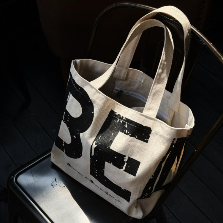 Beans Signature Tote Bag | กระเป๋าผ้าแคนวาส