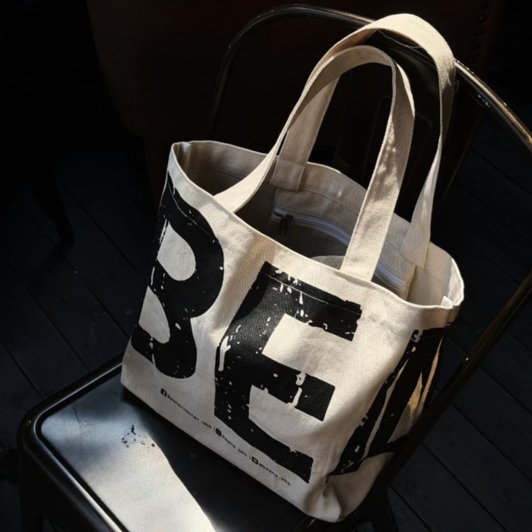 Beans Signature Tote Bag | กระเป๋าผ้าแคนวาส