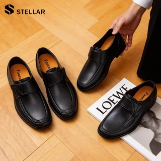 ส่งทันท💫STELLAR รองเท้าคัชชู รุ่น ทนทาน ใส่สบาย ของผู้ชาย รองเท้าใส่ทำงาน ใส่ได้ทั้งงานและชีวิตประจำวัน