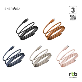 Energea Helix 60 สายชาร์จเร็วและถ่ายโอนข้อมูลแบบแม่เหล็ก USB-C to USB-C (3A, 60W)