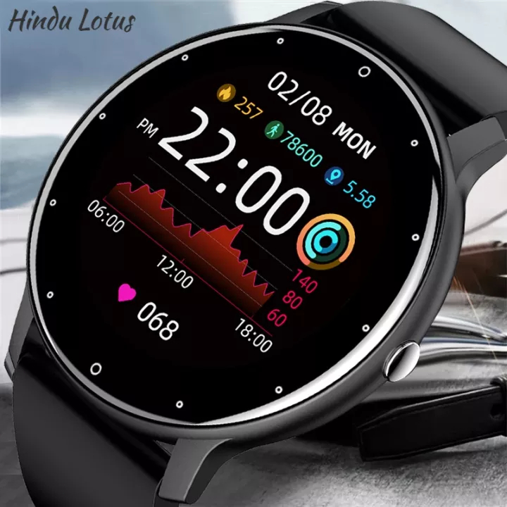 2026 New Smart Watch Men Full Touch Screen Sport Fitness Watch IP67 Waterproof Bluetooth For Android