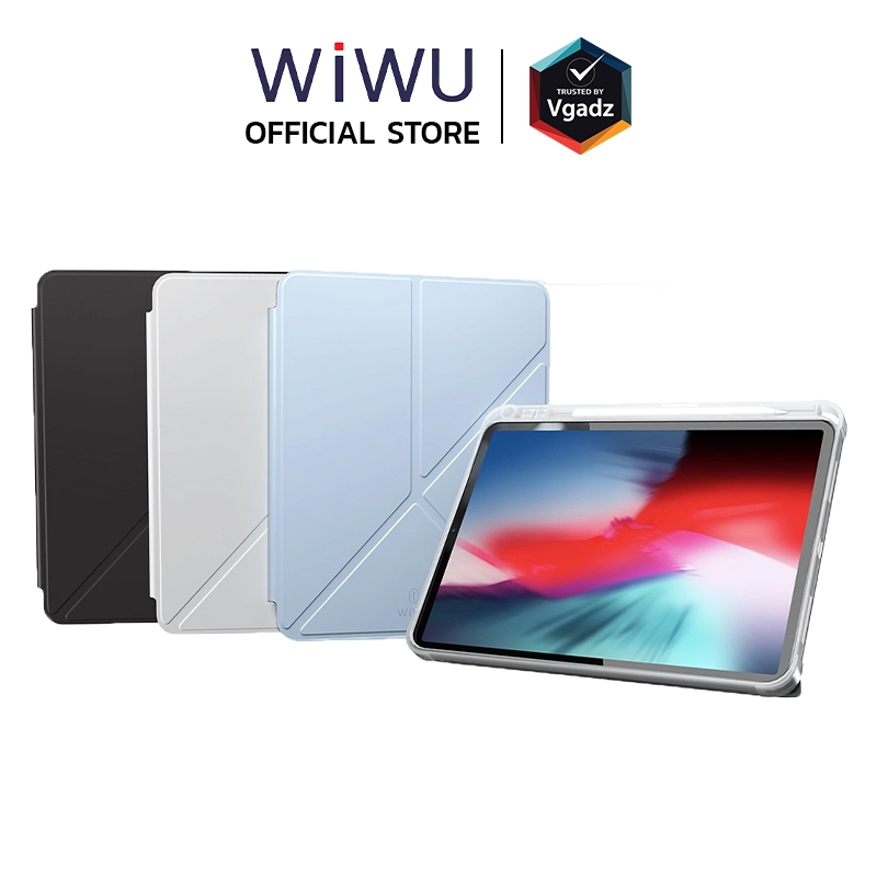 WiWU เคสสำหรับ iPad 10.9" / 11", iPad Air 11" / Air 13" , iPad Pro 11" / 12.9" / 13" (2025-2018) รุ่น Classic III Case