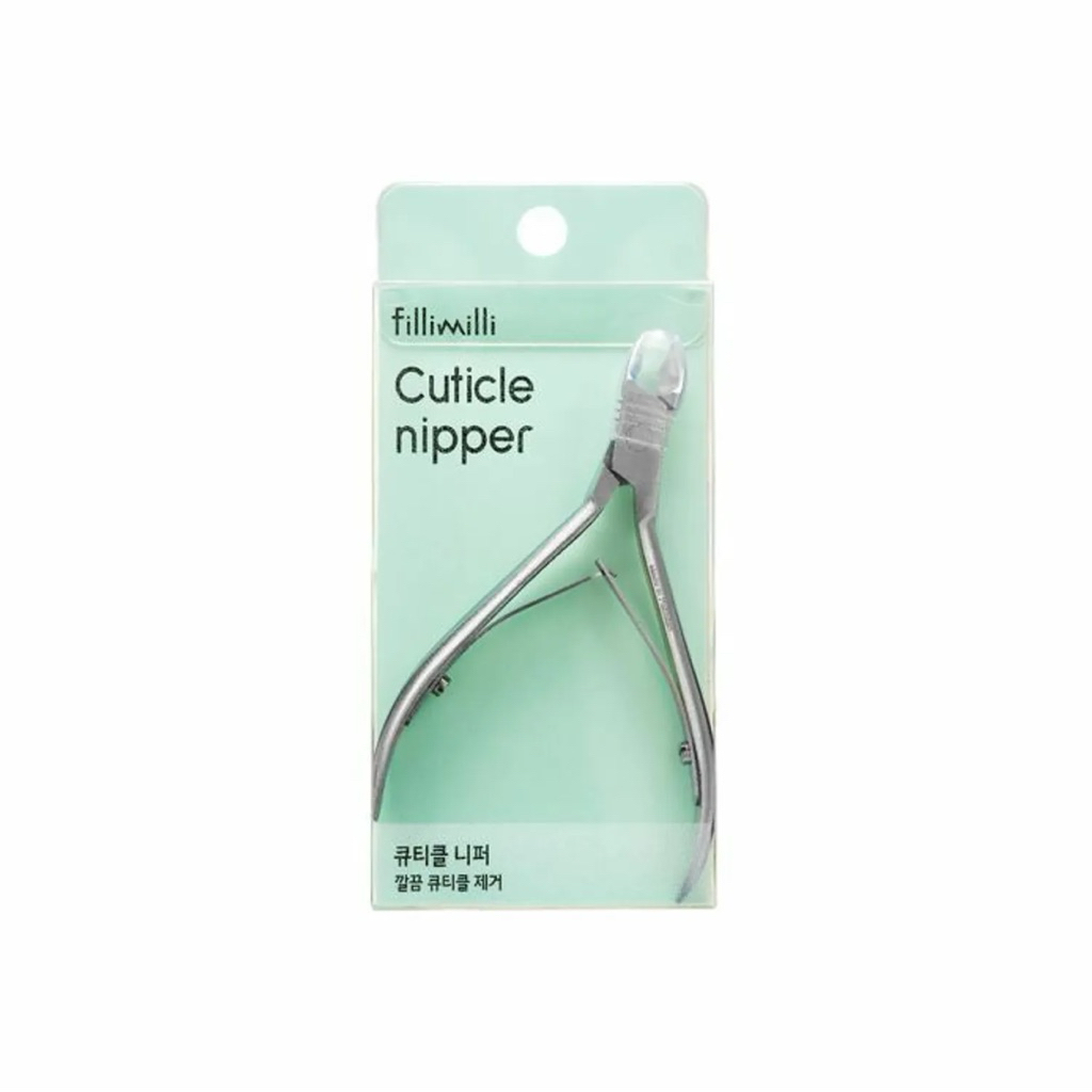 Fillimilli Cuticle Nipper กรรไกร ปลายโค้งแหลม นำเข้าจากเกาหลี กรรไกรตัดหนัง สแตนเลส กรรไกรตัดเล็บ หนังกำพร้า ราคา ถูกที่สุด ดีลบีเคเค แกลเลอรีภาพที่ 2