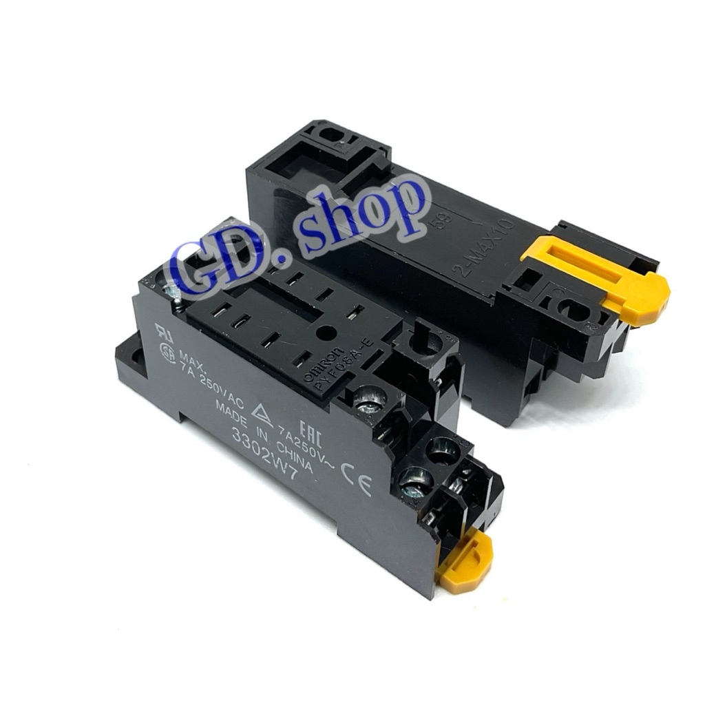 ซ็อกเก็ต รีเลย์ MY2N PYF08A-E  Socket OMRON สินค้าพร้อมส่ง ออกบิลได้