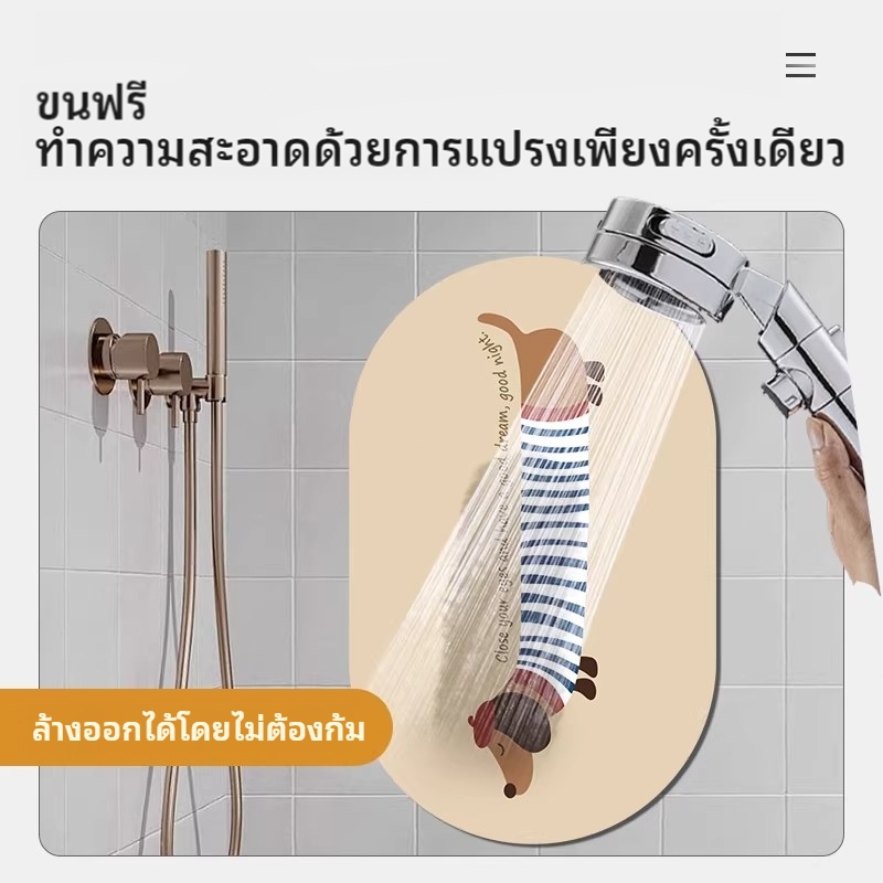 ShopMax พรมปูพื้นห้องน้ำ พรมเช็ดเท้า น้องหมาคัชชุน ดูดซับน้ำได้ดี พรมห้องน้ํา หน้าห้องน้ำ แห้งไว พรมซิลิโคน